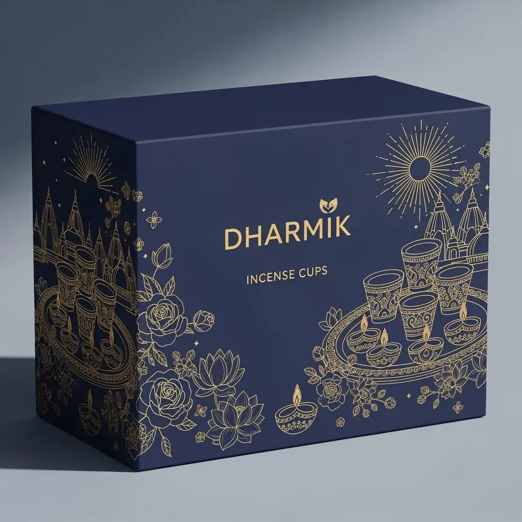 Incense Cup & Coin Gift Set – Only for Bulk Orders Dharmik