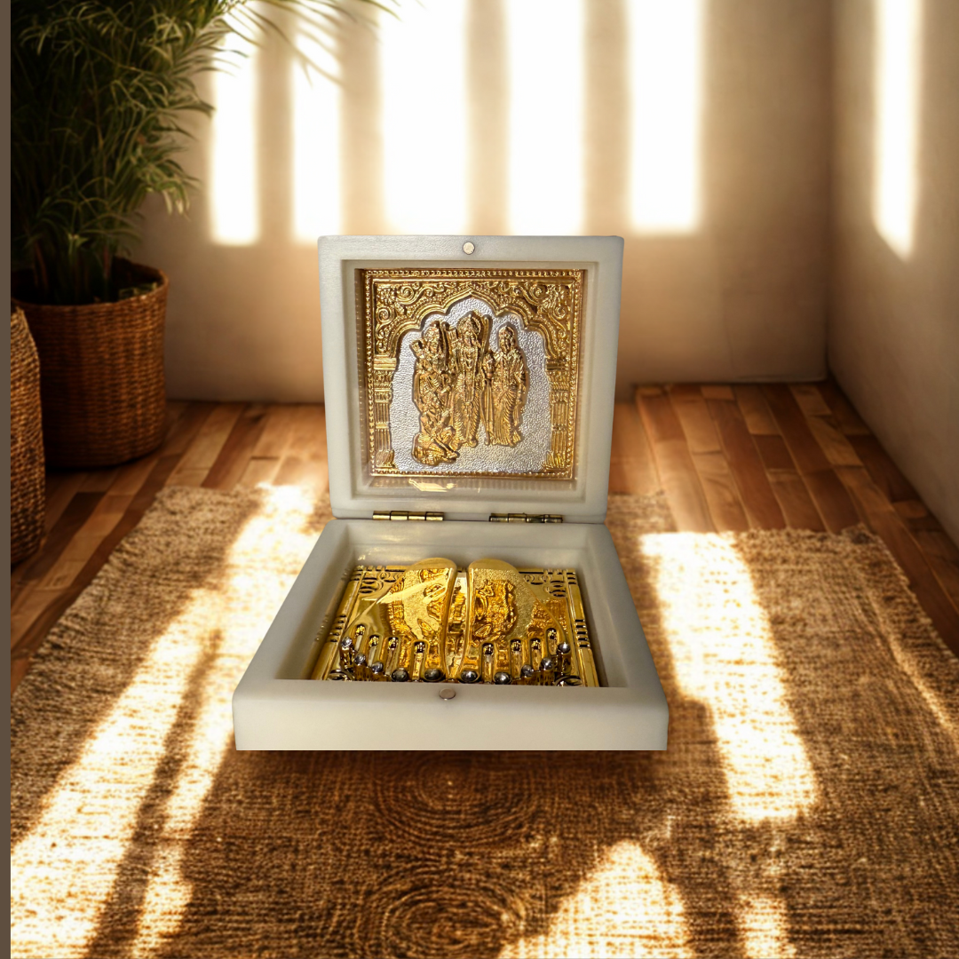 Ram Darbar - Gold Plated (Blessed in Ayodhya)
