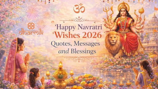  A soft pastel  Navaratri celebration scenes featuring Goddess Durga with devotees performing prayers, offerings, and rituals in a festive temple environment.