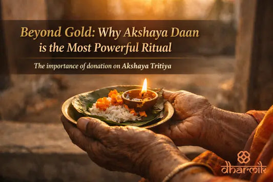 Hands offering food and water to the poor on Akshaya Tritiya - importance of donation on Akshaya Tritiya