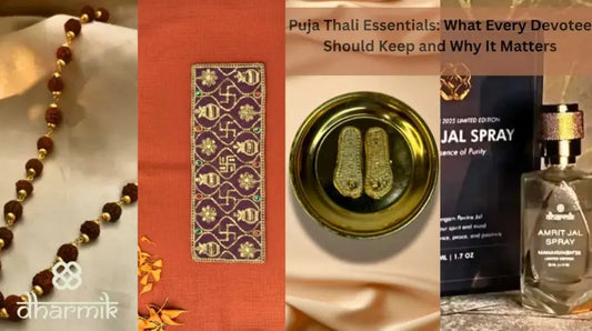 Puja thali essentials