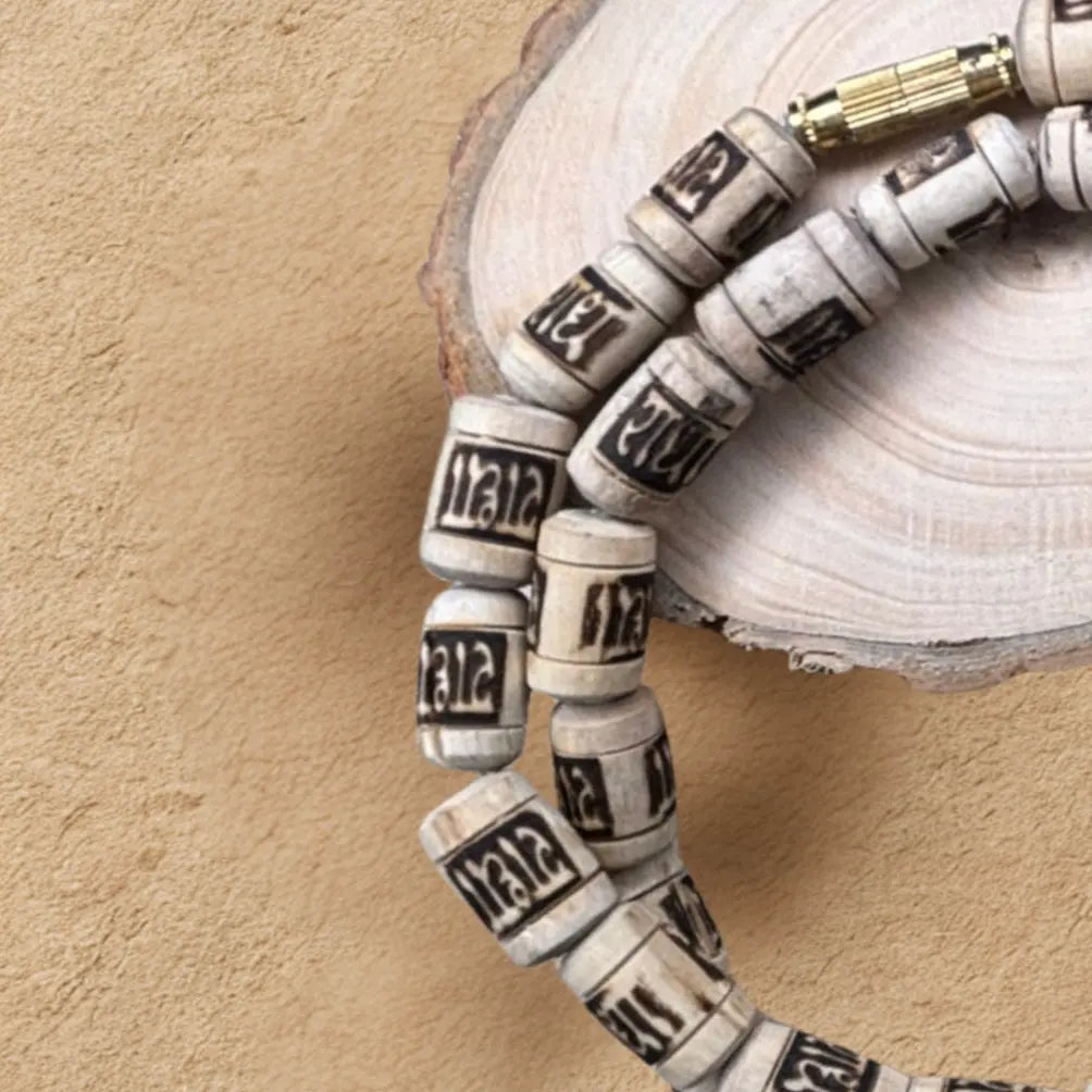 Tulsi Kanthi Mala with Original Big Beads Single Round Kanthi Mala – Premium Necklace & Original Tulsi (Vrinda Sakhi) 🌿✨