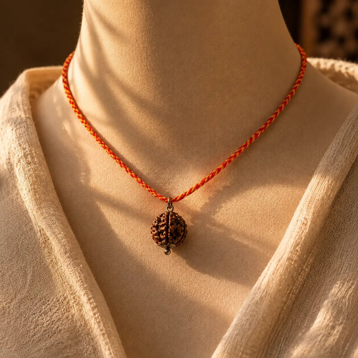 Panch Mukhi Rudraksha - Original with Certificate - (Nepali/Indian), Blessed in Kashi