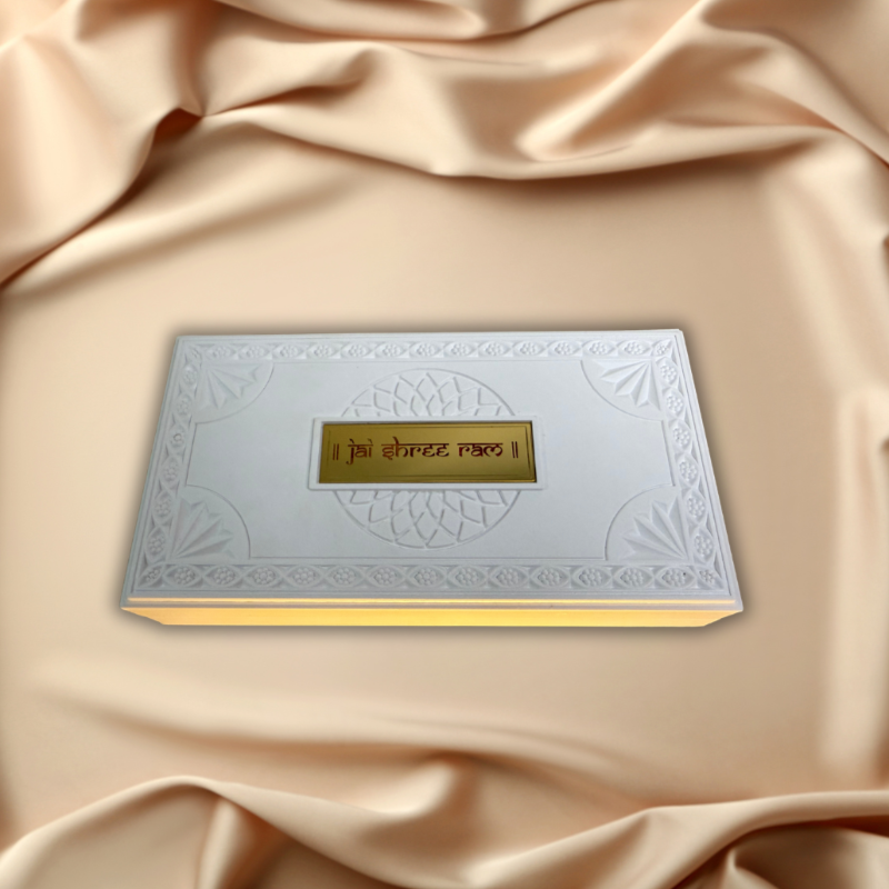 Divine Big Ram Darbar - Gold Plated (Blessed in Ayodhya) Dharmik