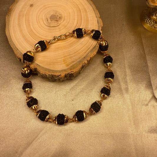 Panch Mukhi Original Rudraksh Bracelet Dharmik