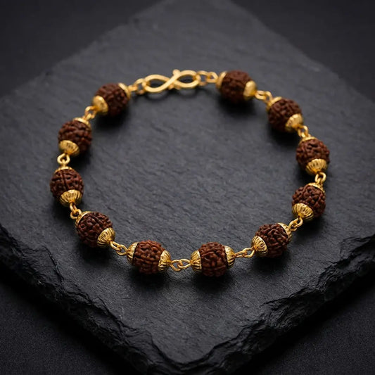 Panch Mukhi Original Rudraksha Bracelet