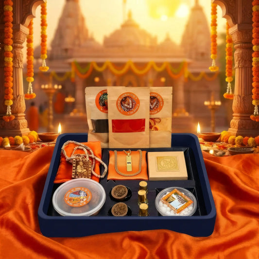 Ram Navami Prasad Box contents — Ayodhya temple sacred items and prasad