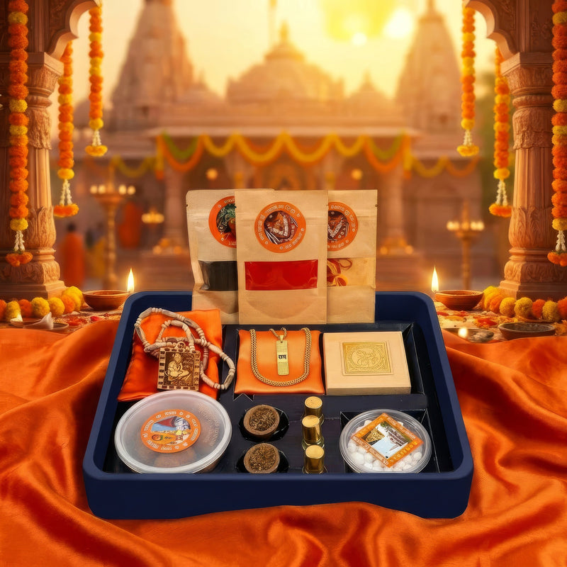 Hanuman Jayanti Prasad Box - Blessed in Ayodhya Dharmik