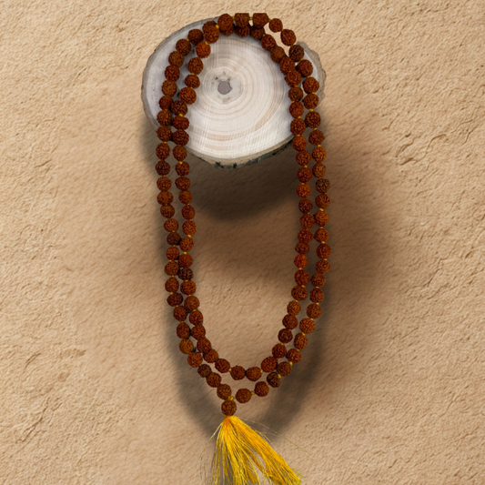 5 Mukhi Original Rudraksh Mala - Nepali/Indian Dharmik