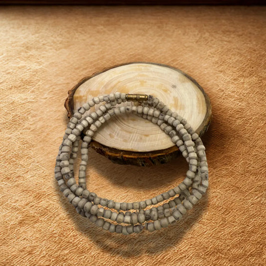 Original Tulsi Kanthi Mala (Vrinda Sakhi) – Finished & Polished Sacred Necklace Dharmik
