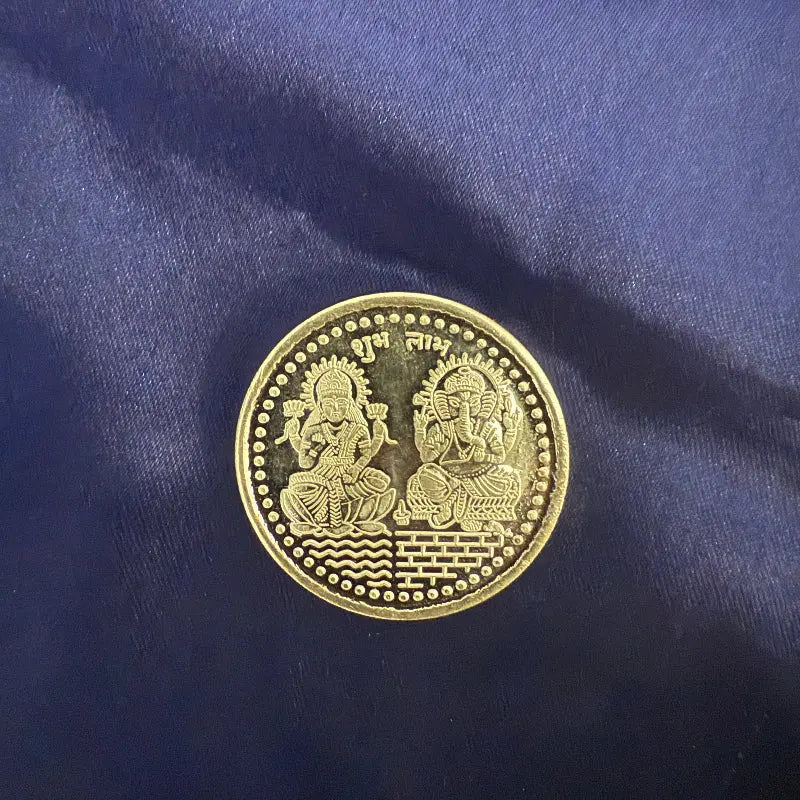 Lakshmi Ganesh Silver coin 