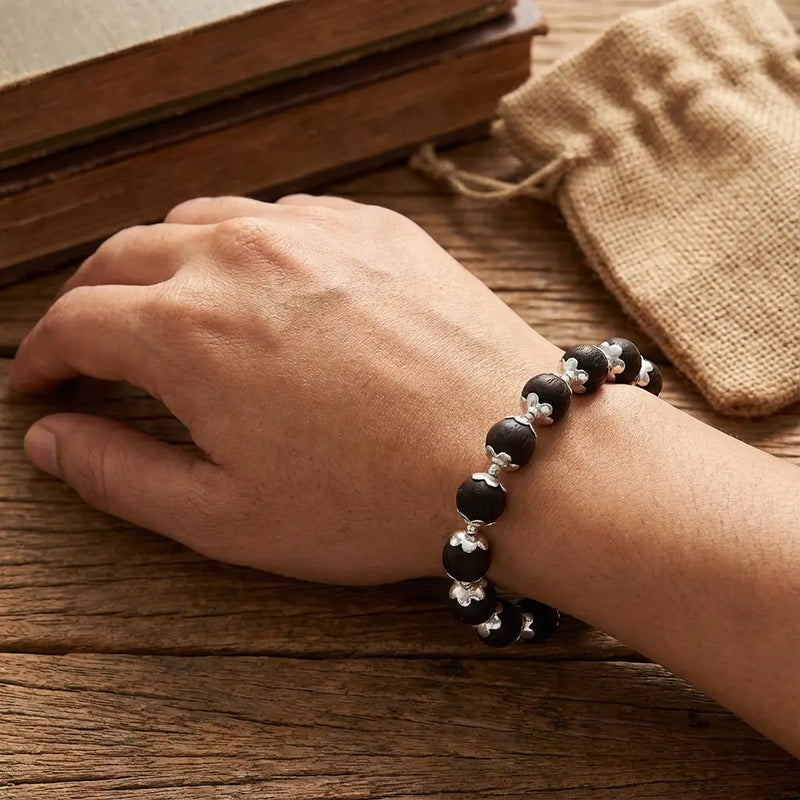 Original Karungali Bracelet – Silver Plated Dharmik