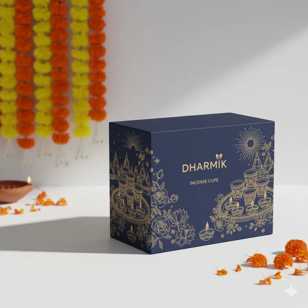 Incense Cups - Purity, Blessings & Peace Dharmik