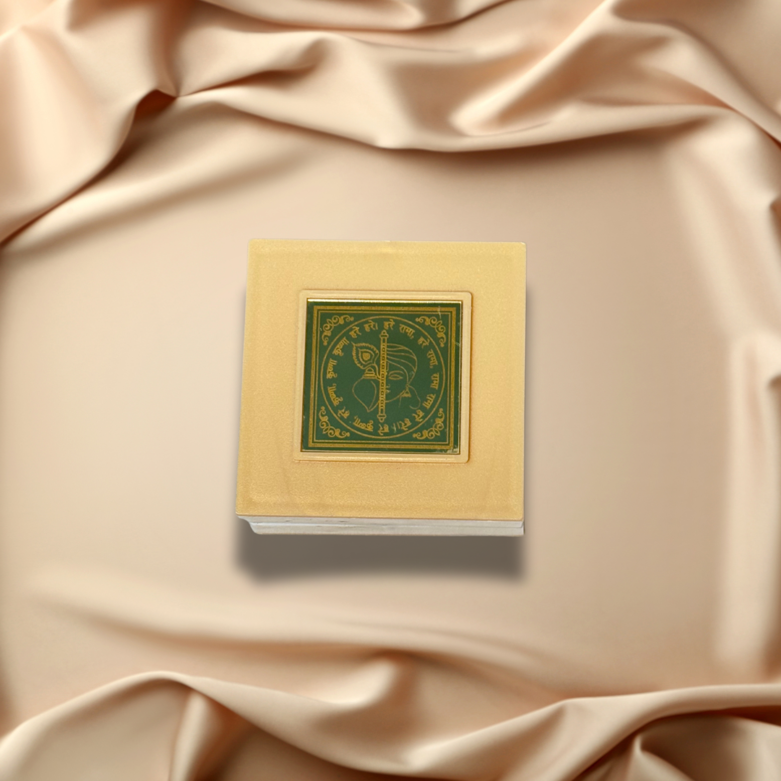 Krishna Darbar - Gold Plated (Blessed in Vrindavan) Dharmik