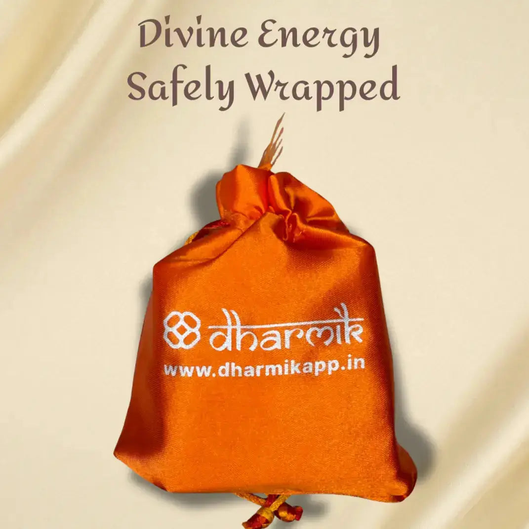 Krishna ji Charan - Gold Plated (Blessed in Vrindavan) Dharmik