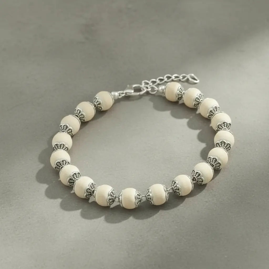 Original Tulsi Bracelet – Silver Plated (New Launch) Dharmik