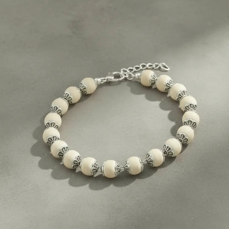 Original Tulsi Bracelet – Silver Plated (New Launch) Dharmik